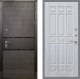 Входная металлическая Дверь Рекс (REX) 15 Черный Кварц FL-33 Сандал белый в Можайске