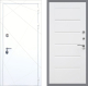 Входная металлическая Дверь Рекс (REX) 13 Силк Сноу Сити Белый ясень в Можайске