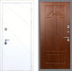 Входная металлическая Дверь Рекс (REX) 13 Силк Сноу FL-58 Морёная берёза в Можайске