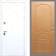 Входная металлическая Дверь Рекс (REX) 13 Силк Сноу FL-128 Дуб в Можайске