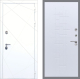 Входная металлическая Дверь Рекс (REX) 13 Силк Сноу FL-289 Белый ясень в Можайске