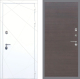 Входная металлическая Дверь Рекс (REX) 13 Силк Сноу GL венге поперечный в Можайске