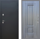 Входная металлическая Дверь Рекс (REX) 5 Черный Муар FL-2 Сандал грей в Можайске
