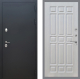 Входная металлическая Дверь Рекс (REX) 5 Черный Муар FL-33 Лиственница беж в Можайске