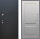 Входная металлическая Дверь Рекс (REX) 5 Черный Муар FL-117 Грей софт в Можайске