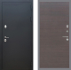 Входная металлическая Дверь Рекс (REX) 5 Черный Муар GL венге поперечный в Можайске