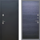 Входная металлическая Дверь Рекс (REX) 5 Черный Муар GL Дуб тангенальный черный в Можайске