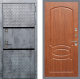 Входная металлическая Дверь Рекс (REX) 15 Бетон Темный FL-128 Морёная берёза в Можайске