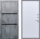 Входная металлическая Дверь Рекс (REX) 15 Бетон Темный FL-289 Белый ясень в Можайске
