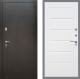 Входная металлическая Дверь Рекс (REX) 5 Серебро Антик Сити Белый ясень в Можайске