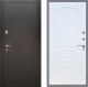 Дверь Рекс (REX) 5 Серебро Антик FL-128 Белый ясень в Можайске