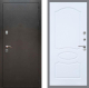 Входная металлическая Дверь Рекс (REX) 5 Серебро Антик FL-128 Силк Сноу в Можайске