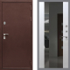 Входная металлическая Дверь Рекс (REX) 5А СБ-16 Зеркало Белый ясень в Можайске
