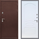 Входная металлическая Дверь Рекс (REX) 5А FL-128 Белый ясень в Можайске