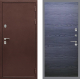 Входная металлическая Дверь Рекс (REX) 5А GL Дуб тангенальный черный в Можайске