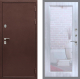 Дверь Рекс (REX) 5А Зеркало Пастораль Сандал белый в Можайске