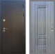 Входная металлическая Дверь Рекс (REX) Премиум-246 FL-2 Сандал грей в Можайске
