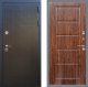 Входная металлическая Дверь Рекс (REX) Премиум-246 FL-39 орех тисненый в Можайске