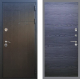 Входная металлическая Дверь Рекс (REX) Премиум-246 GL Дуб тангенальный черный в Можайске