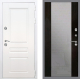 Входная металлическая Дверь Рекс (REX) Премиум-н Силк Сноу СБ-16 Зеркало Венге в Можайске