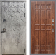Входная металлическая Дверь Рекс (REX) 23 FL-33 орех тисненый в Можайске