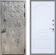 Входная металлическая Дверь Рекс (REX) 23 FL-128 Силк Сноу в Можайске