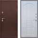 Входная металлическая Дверь Рекс (REX) 5 металл 3 мм FL-128 Сандал белый в Можайске