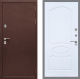 Входная металлическая Дверь Рекс (REX) 5 металл 3 мм FL-128 Силк Сноу в Можайске