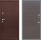Входная металлическая Дверь Рекс (REX) 5 металл 3 мм GL венге поперечный в Можайске