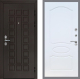 Входная металлическая Дверь Рекс (REX) Сенатор Cisa FL-128 Белый ясень в Можайске