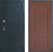Дверь Дверной континент ДК-70 Дизайн ФЛ-617 Ясень шоколадный