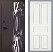 Дверь Заводские двери Леванте Уругвай Белый софт 860х2050 мм