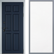 Дверь Заводские двери Стокгольм Тривия Белый софт 860х2050 мм
