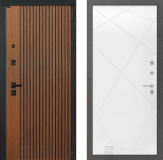 Дверь Лабиринт (LABIRINT) Шторм 24 Белый софт 960х2050 мм