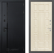 Дверь Лабиринт (LABIRINT) Piano 12 Беленый дуб 860х2050 мм