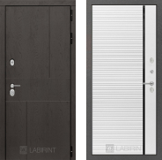Дверь Лабиринт (LABIRINT) Urban 22 Белый софт