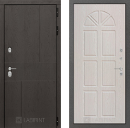 Дверь Лабиринт (LABIRINT) Urban 15 VINORIT Алмон 25 860х2050 мм