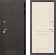Дверь Лабиринт (LABIRINT) Urban 03 Крем софт 860х2050 мм