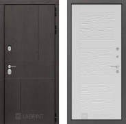 Дверь Лабиринт (LABIRINT) Urban 06 Белое дерево 860х2050 мм
