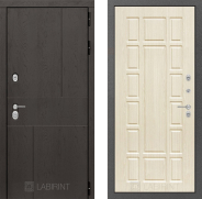 Дверь Лабиринт (LABIRINT) Urban 12 Беленый дуб 860х2050 мм