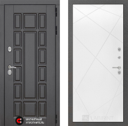 Дверь Лабиринт (LABIRINT) New York 24 Белый софт 960х2050 мм
