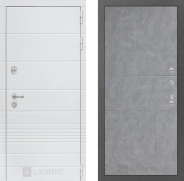 Дверь Лабиринт (LABIRINT) Трендо 21 Бетон светлый 860х2050 мм