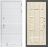 Дверь Лабиринт (LABIRINT) Трендо 12 Беленый дуб 860х2050 мм