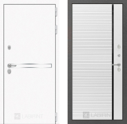 Дверь Лабиринт (LABIRINT) Лайн White 22 Белый софт