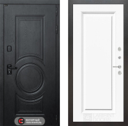 Дверь Лабиринт (LABIRINT) Гранд 27 Белый (RAL-9003) 960х2050 мм