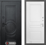 Дверь Лабиринт (LABIRINT) Гранд 03 Белый софт 960х2050 мм