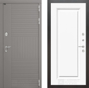 Дверь Лабиринт (LABIRINT) Формо 27 Белый (RAL-9003) 860х2050 мм