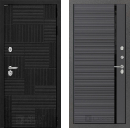 Дверь Лабиринт (LABIRINT) Pazl 22 Графит софт 960х2050 мм