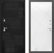 Дверь Лабиринт (LABIRINT) Pazl 24 Белый софт 860х2050 мм