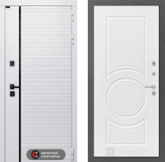 Дверь Лабиринт (LABIRINT) Royal 23 Белый софт 860х2050 мм